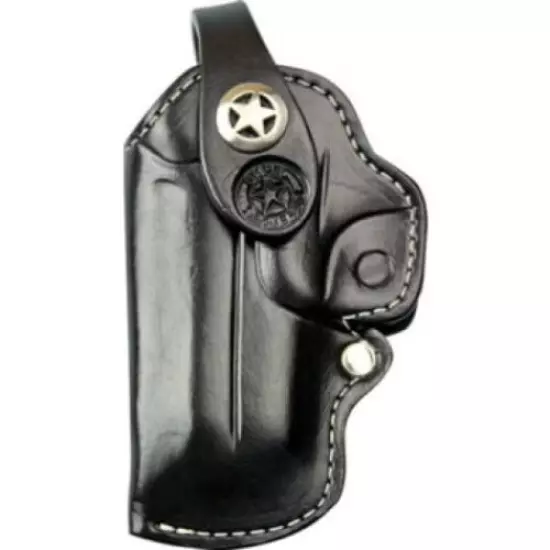 Bond Arms Belt Loop Holster LH 3.5''bbl. Models Leather Black : BAHRT350BKLBTSS