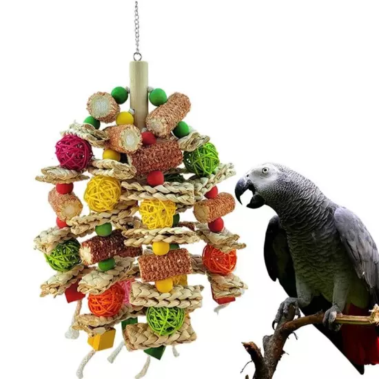 Parrot Toys Bird Toys for Small and Medium-Sized Macaws,African Grey5328