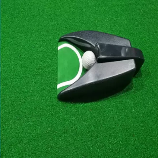 New Indoor Office Home Golf Putting Training Hole Auto Return Putt Practice Tool