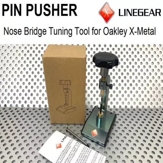 LINEGEAR Nose Bridge repair Tool for Oakley Juliet Rivet, Coupler Changing [PP]