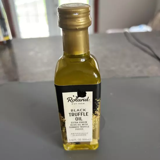 Roland Foods Black Truffle Oil, from Italy, 3.4 Ounce