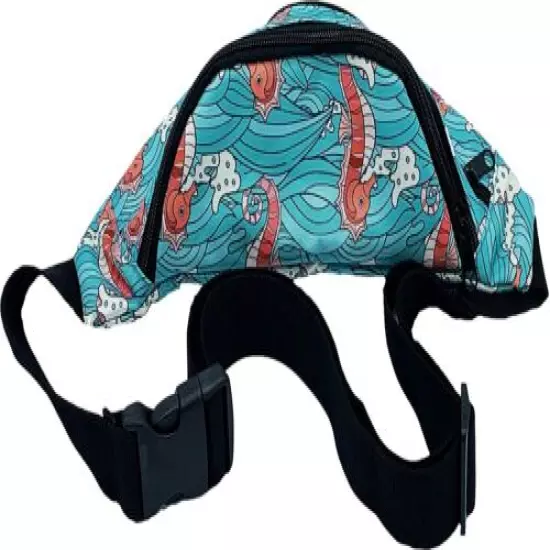 By the Sea Fanny Pack - Fashion Waist Belt Bag for Running, Hiking, Raves