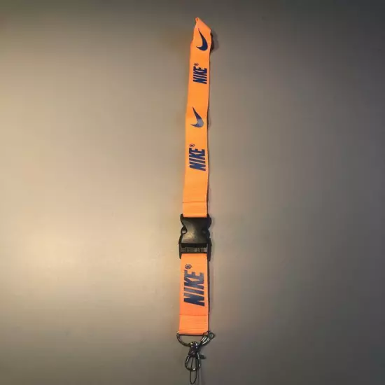 Nike Lanyard Detachable Keychain Badge ID Holder Phone Strap Multi Color