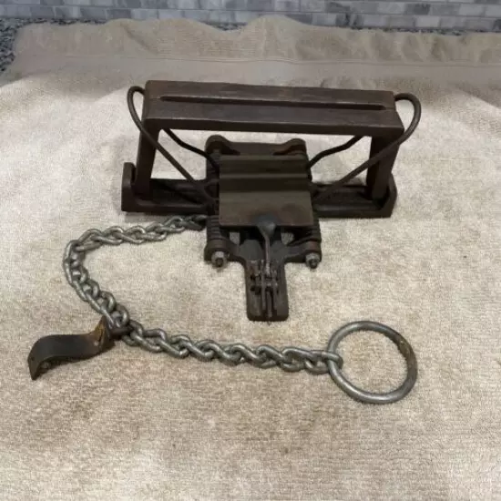 Vintage Helfrich 750 Eliminator Coil Spring Wolf Trap Trapping Newhouse Sargent