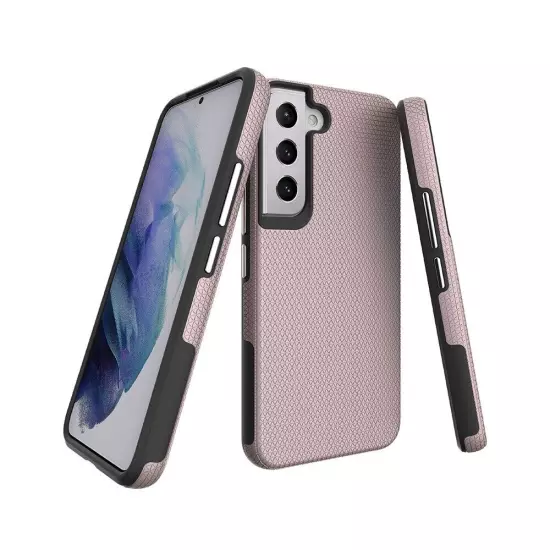 Rhinos Rugged Shockproof Case for Samsung S22 Plus -Rose Gold