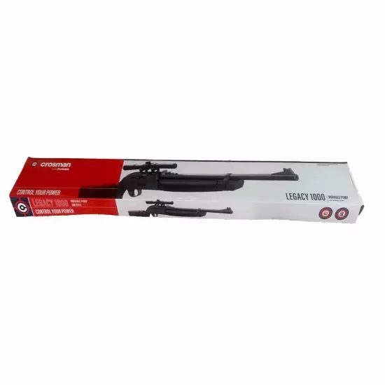 Crosman Legacy 1000 .177cal Pump BB/Pellet Air Rifle with 4 x 15mm Scope