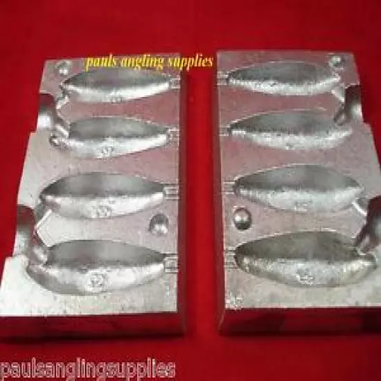 Distance Mould 4 in 1 3oz Only Carp / Beach Lead Fishing Mould 