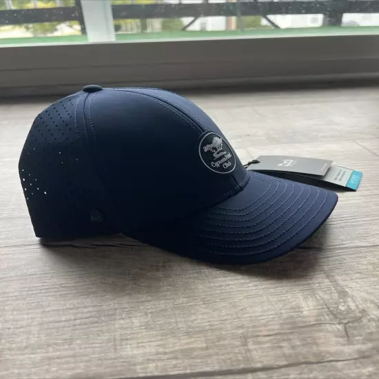 BRAND NEW TAGS Rare CYPRESS POINT GOLF CLUB Melin Golf Hat CPC HAT NAVY NEW