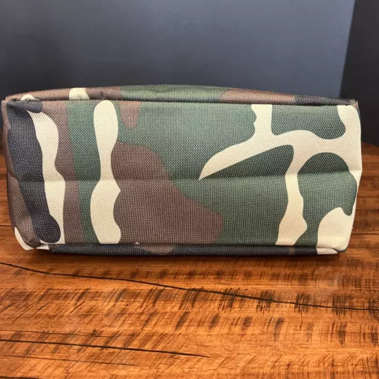 Kimes Ranch Jeans Shave, Toiletry, Cosmetic Bag Camo, Denim NWOT 13-4