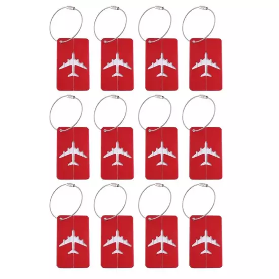 Aluminum Alloy Luggage Tag Metal Hollow Luggage Tag Tags Suitcase Card2593