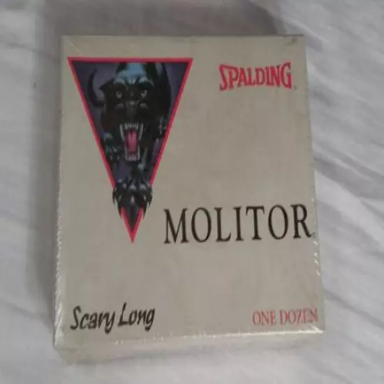 Spalding Molitor Scary Long Golf Balls - White QTY 12