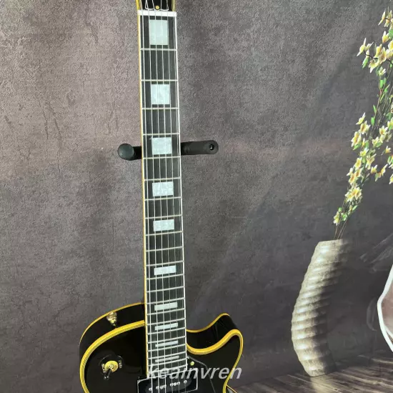 Custom Les Paul Electric Guitar Vintage 1956 Black Beauty P90 pickup 6 strings