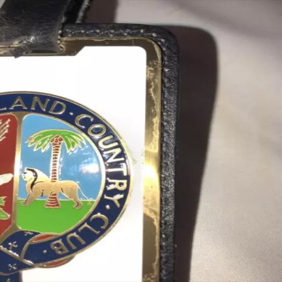 Singapore Island Country Club Golf Tag RARE!