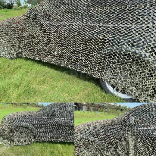 Military Camouflage Netting Hunting Camo Camping Army Net Woodland Desert Leaves