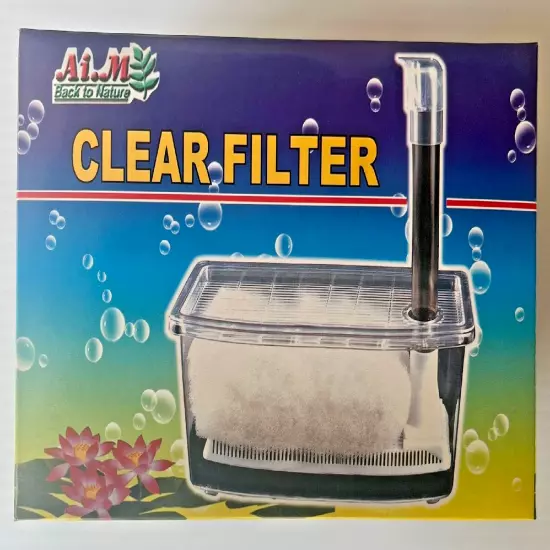 Aquarium Clear Bubble Internal Filter