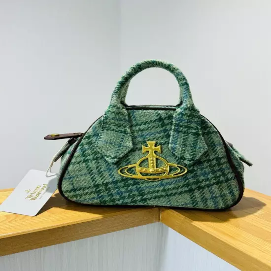 Vivienne Westwood Yasmin Harris Tweed Collaboration Greenish from japan