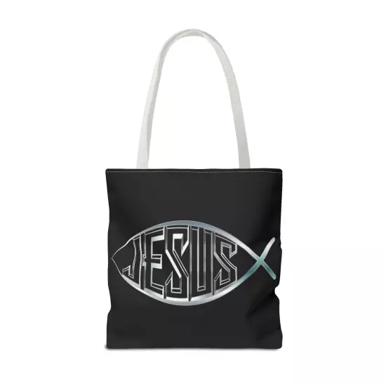 Tote Bag (AOP) - Jesus Fish