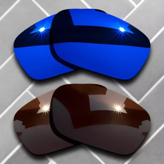 Polarized Replacement lenses for-Oakley Fuel Cell OO9096 Anti-Scratch Choices US