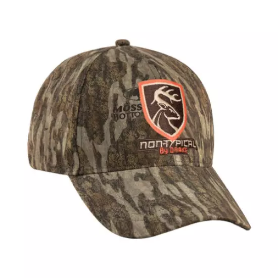 Drake Waterfowl Non-Typical Logo Camo Cotton Cap - One Size Fits Most