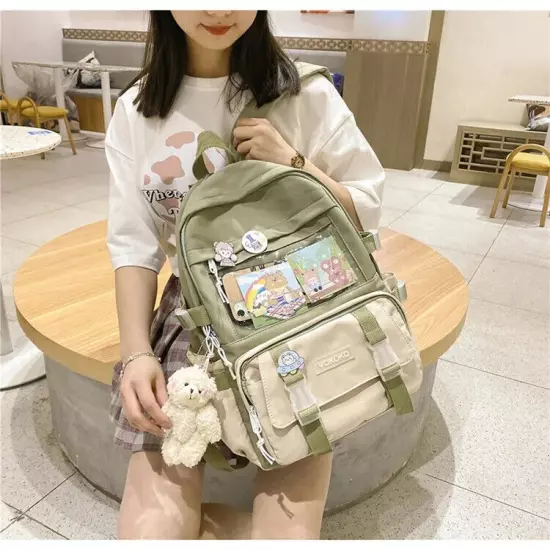 Women Backpack School Bag Teenager Girl Student Bookbag Laptop Travel Bagpack