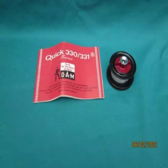 New D.A.M Quick 330 spare spool with original paperwork made in West Germany