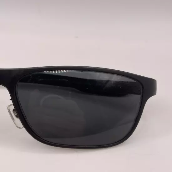 Authentic Prada SPS 56Q DG0-1A1 Black Rubber/Grey Men’s Sunglasses Italy