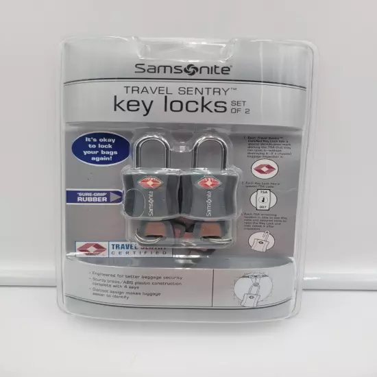 Samsonite Travel Sentry Key Locks Set of 2