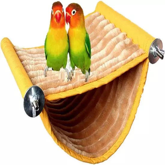 Hut House Hanging Hammock Bed Toy for Pet Parrot Parakeet Cockatiel Conure Cocka