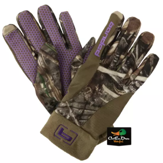 NEW BANDED GEAR WOMEN'S CAMO FLEECE HUNTING GLOVES - B2070003 -