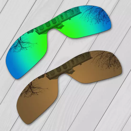 POLARIZED Replacement Lenses For-Oakley Oil Rig Sunglass Anti-Scratch