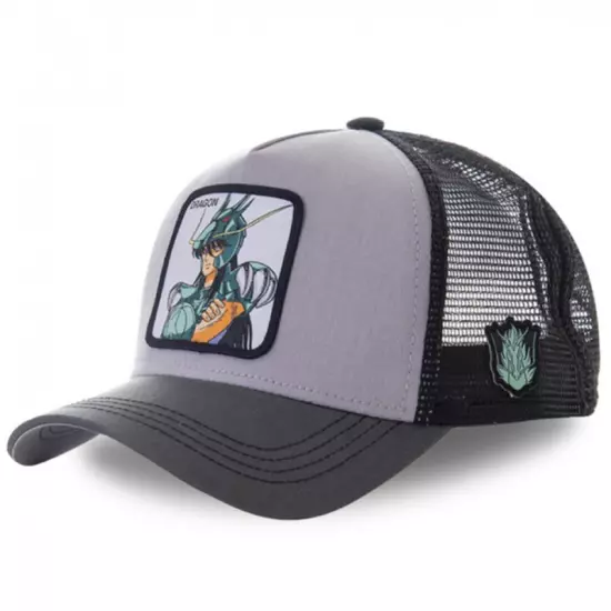 Anime Manga Dragon Ball Z Cartoon Mesh Snapback Trucker Fisher Baseball Cap Hat