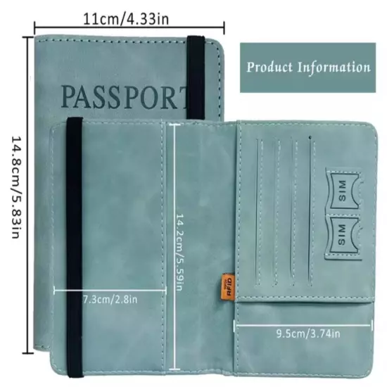 Passport Cover for Travel, Passport Holder for Travel