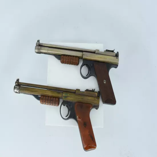 (Lot of 2) Benjamin Franklin Model 137 .177 Multi-Pump Pneumatic Air Pistol