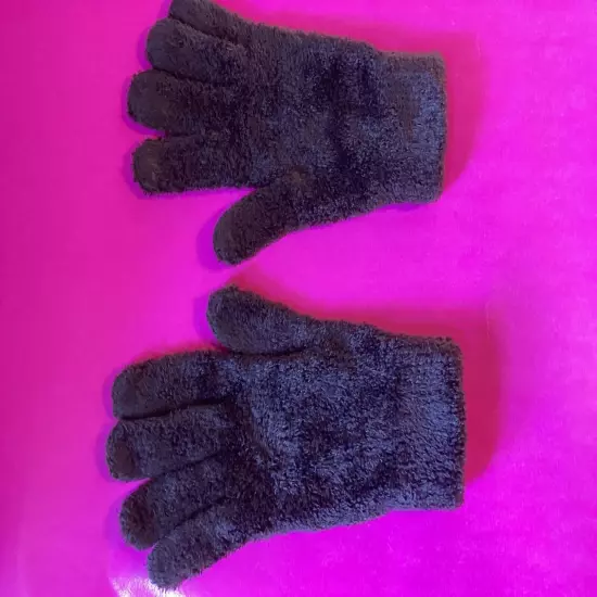 Cejon Brown Warm Winter Women's Gloves Stretch One Size Fits Small to Medium