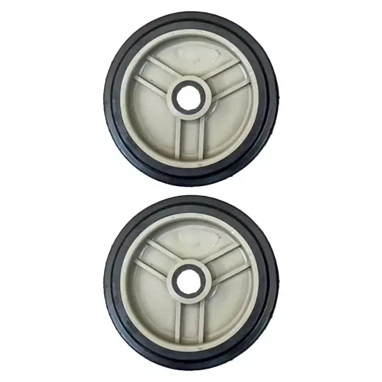 Maximize Stability with Shock Absorption Air Compressor Caster Wheel Set of 2