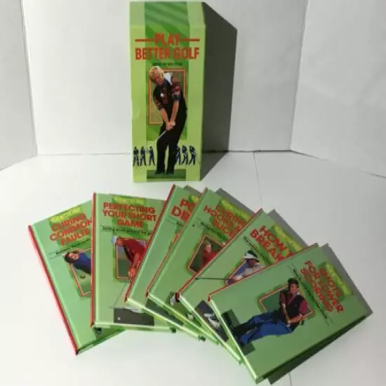 Play Better Golf series of 6 Individual books Illustrated Beverly Lewis box set