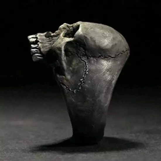 Black Horror Skull Ring Men's Jewelry Vintage Punk Biker Ring Males' Gift