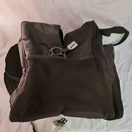 Black Off Brand Duffle Bag