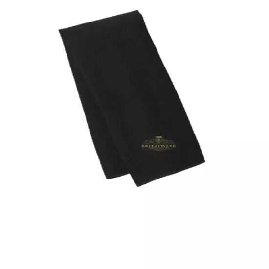 Port Authority® Waffle Microfiber Embroidered Towel