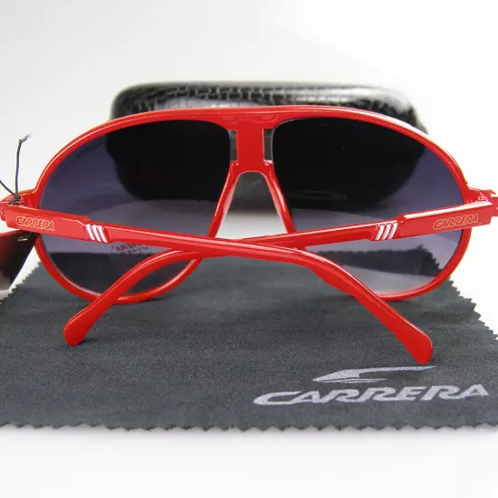 New Men's Women's Retro Outdoor Matte Black Sunglasses Carrera Glasses+Box C01