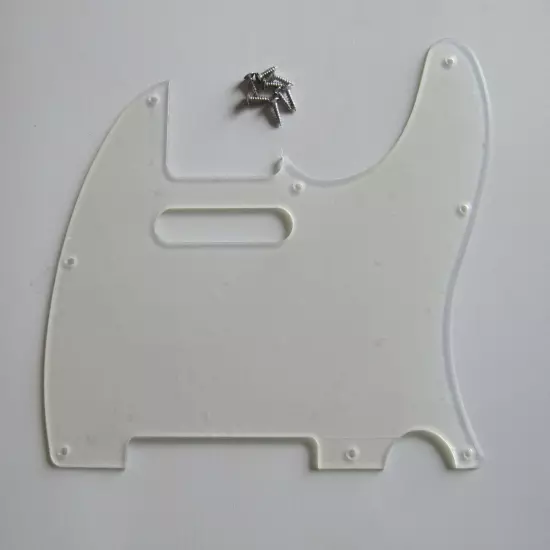 8 Hole Tele Style Guitar Pickguard Scratch Plate Fits Fender Telecaster