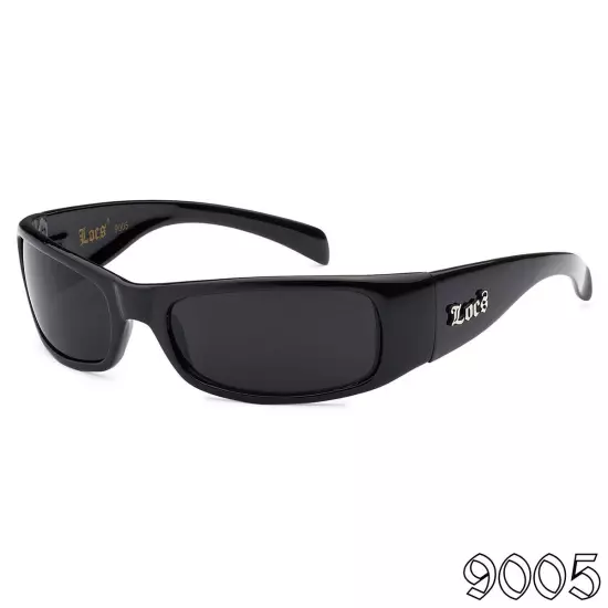 LOCS Hardcore Gangster Sunglasses Classic Lowrider Biker Cholo Designer Eyewear