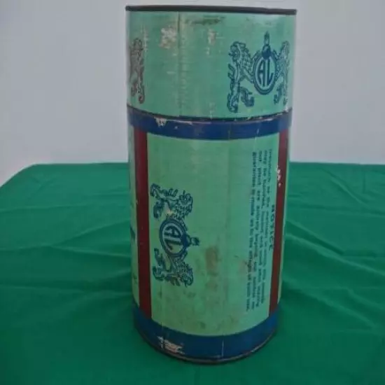 OLD AL-7 SMOKELESS SHOTGUN POWDER CONTAINER ALCAN COMPANY USA.