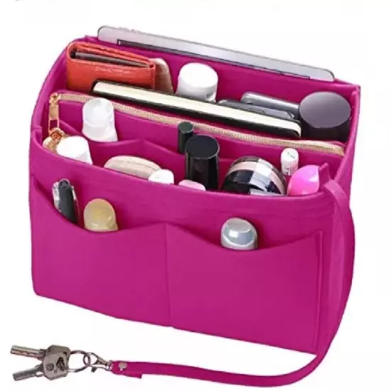 Felt Purse Organizer Insert - Handbag Tote Shaper, Fits Neverfull, Speedy, Tote