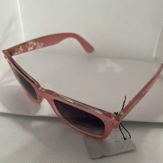 Italy Design Sunglasses Classic butterflies & bling brown, pink, black, blue