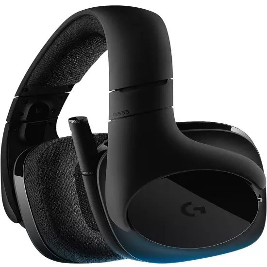 Logitech G533 Wireless Gaming Headset – DTS 7.1 Surround Sound – Pro-G Audio