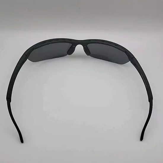 Native Hardtop Asphalt Polarized Black Wrap Sunglasses Italy 67-15-125