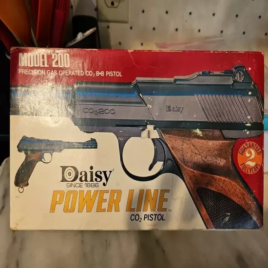 Vintage Daisy Power Line C02 BB Pistol Model 200