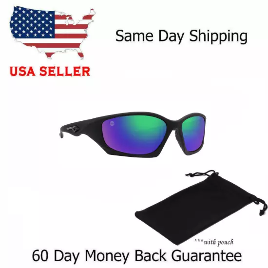 New Men Sport Sunglasses Outdoor Mirror Wrap Around Driving Eyewear Glasses Us