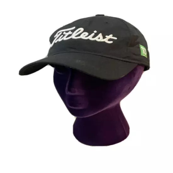 Titleist TD or 'Tour Driven' Trucker Baseball Hat Cap Black White Green RARE